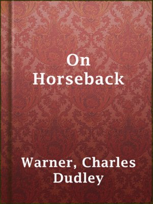 cover image of On Horseback